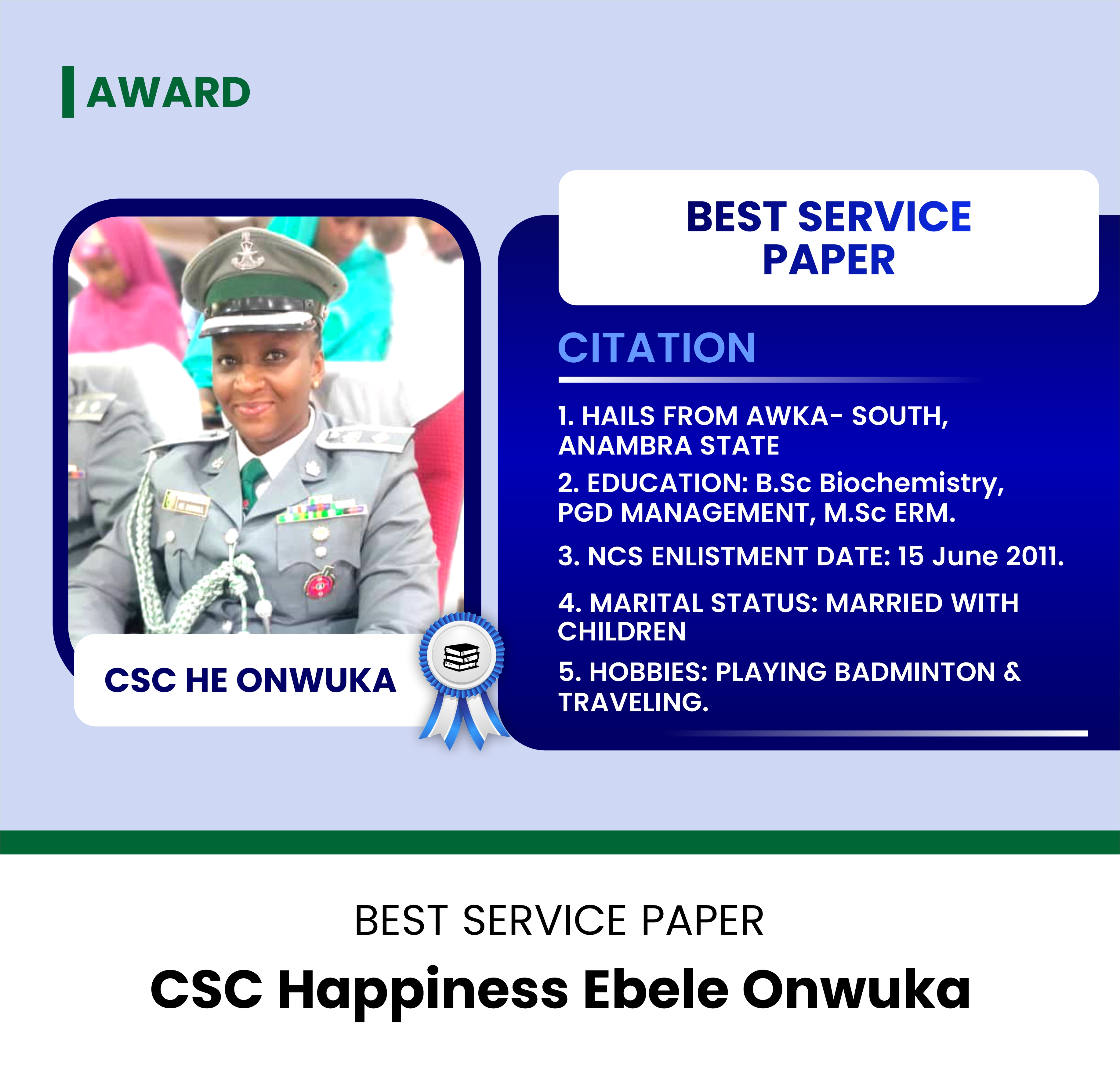 HE ONWUKA