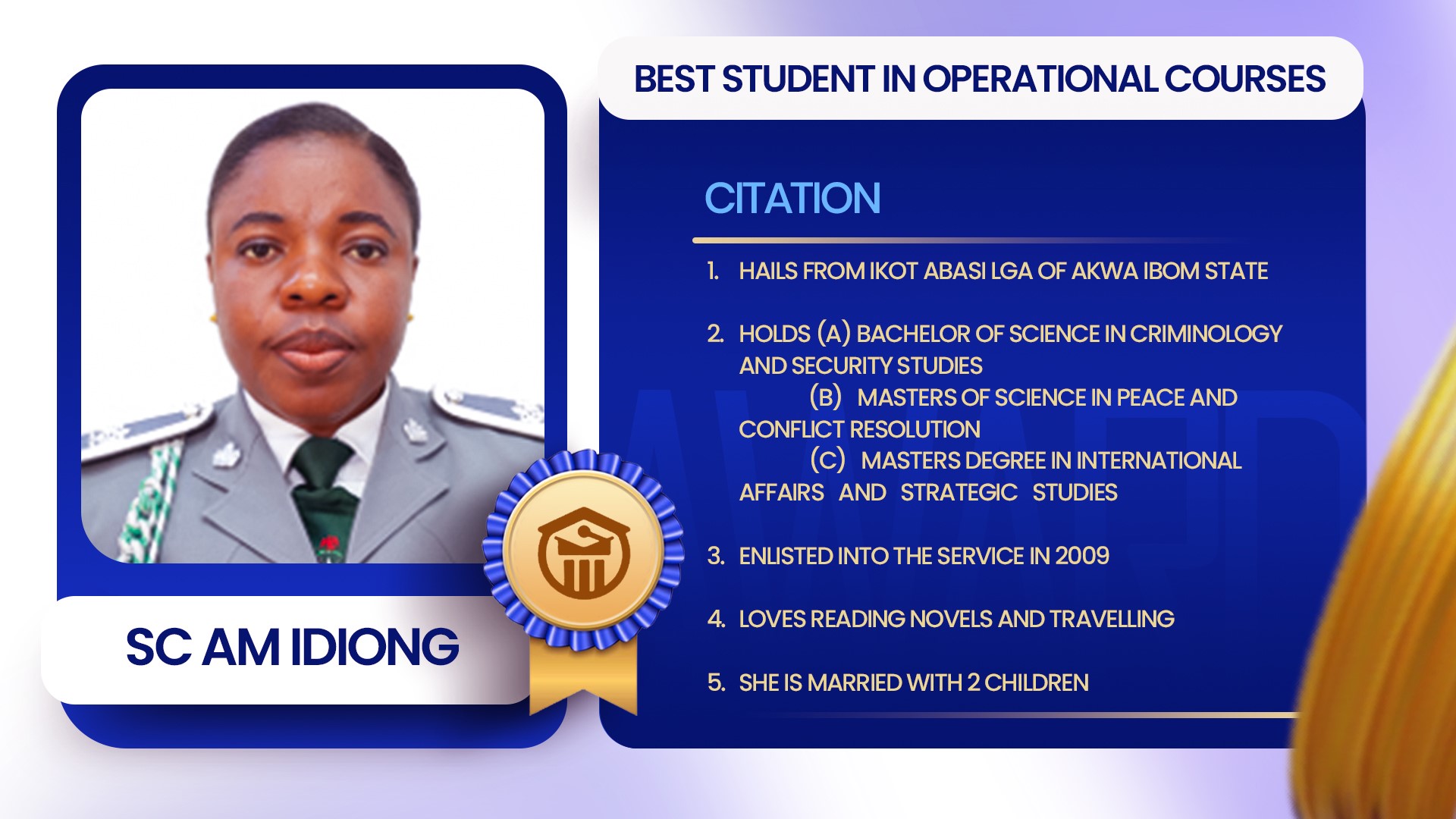 AM IDIONG